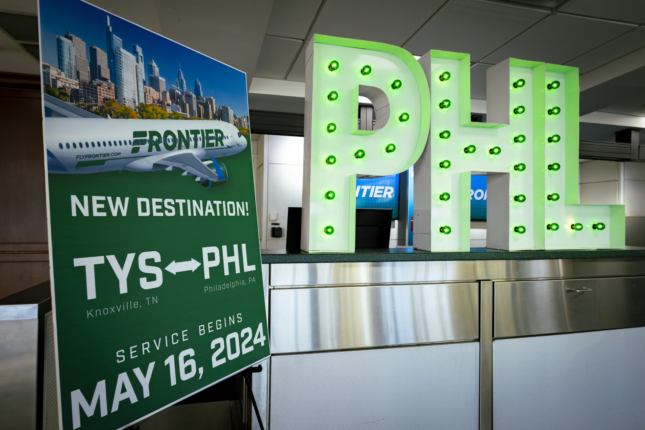 Featured image for “Frontier Adding New Flights to Philadelphia”